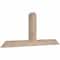 Ekena Millwork Portland Smooth Timber Gable Bracket, Douglas Fir, 48"W x 20"H x 3 1/2"D x 3 1/2"F, 10/12 Pitch GBW048X20X0404POR00SDF - alternate 3